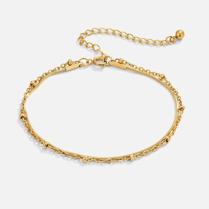 Luxe Gold Layered Bracelet