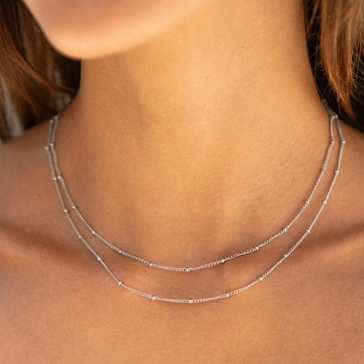 Double Layered Choker Necklace