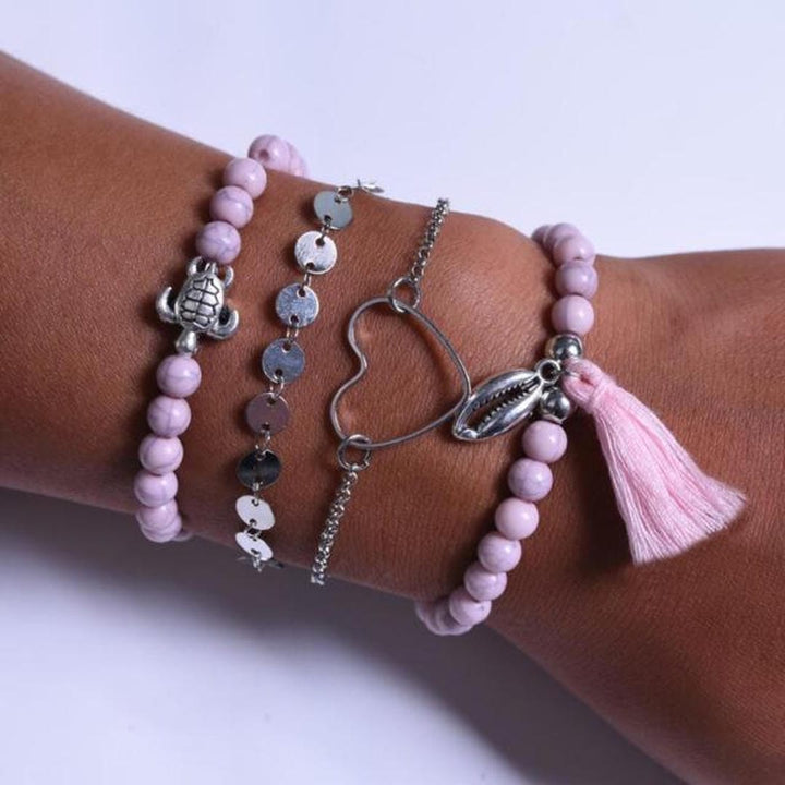 Set of 5 Premium Unique Bracelets