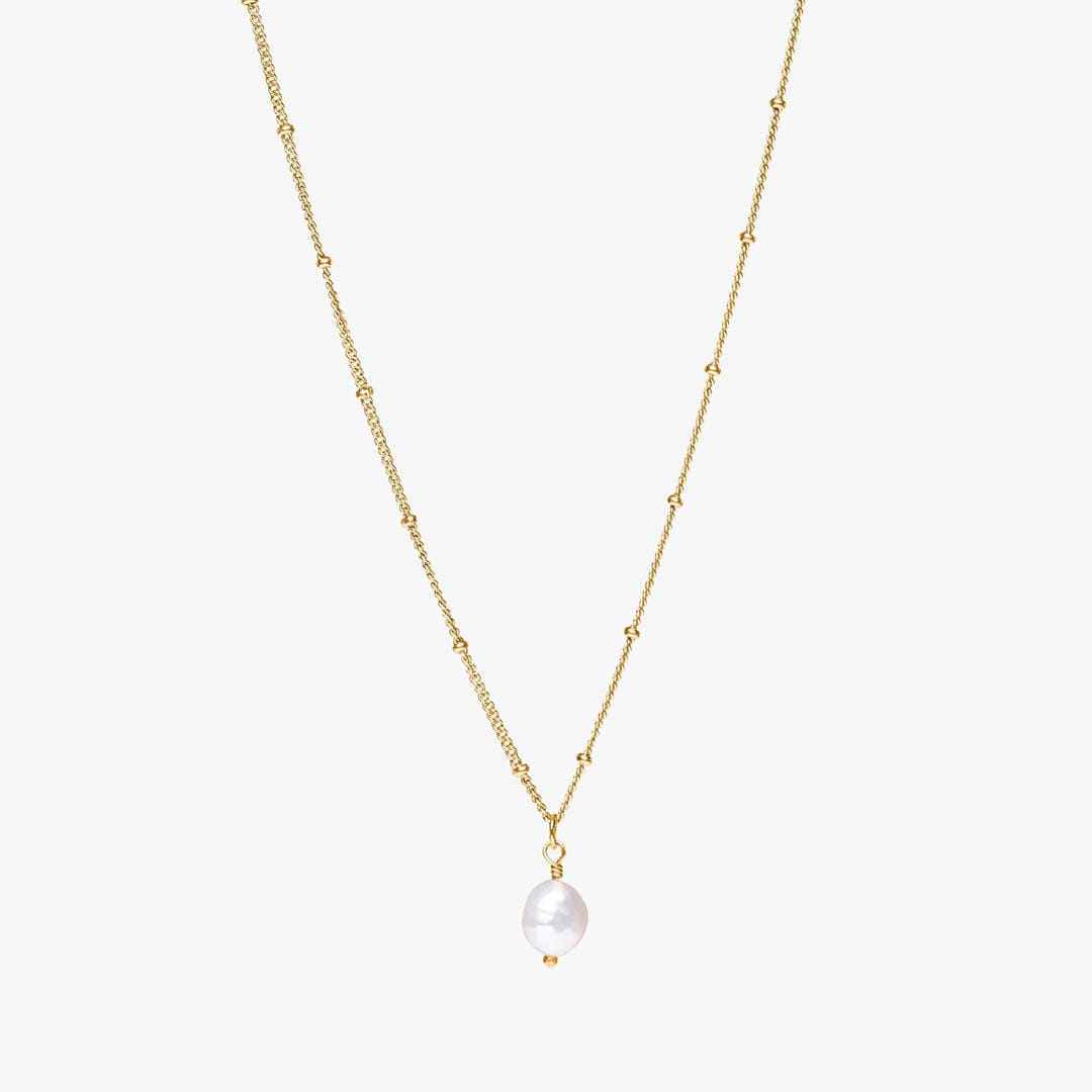 Radiant Aura Baroque Pearl Necklace