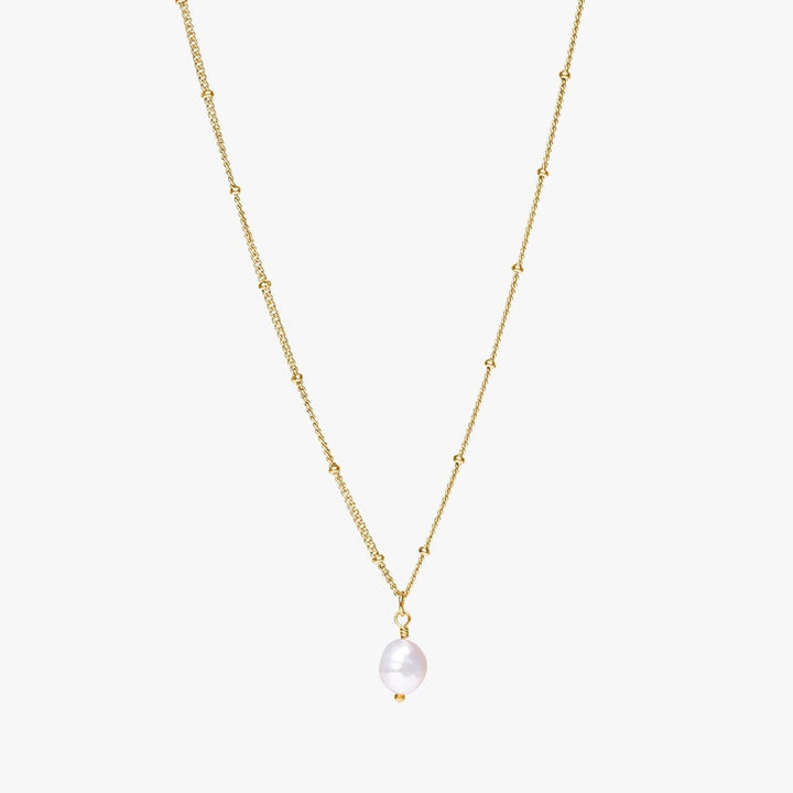 Radiant Aura Baroque Pearl Necklace