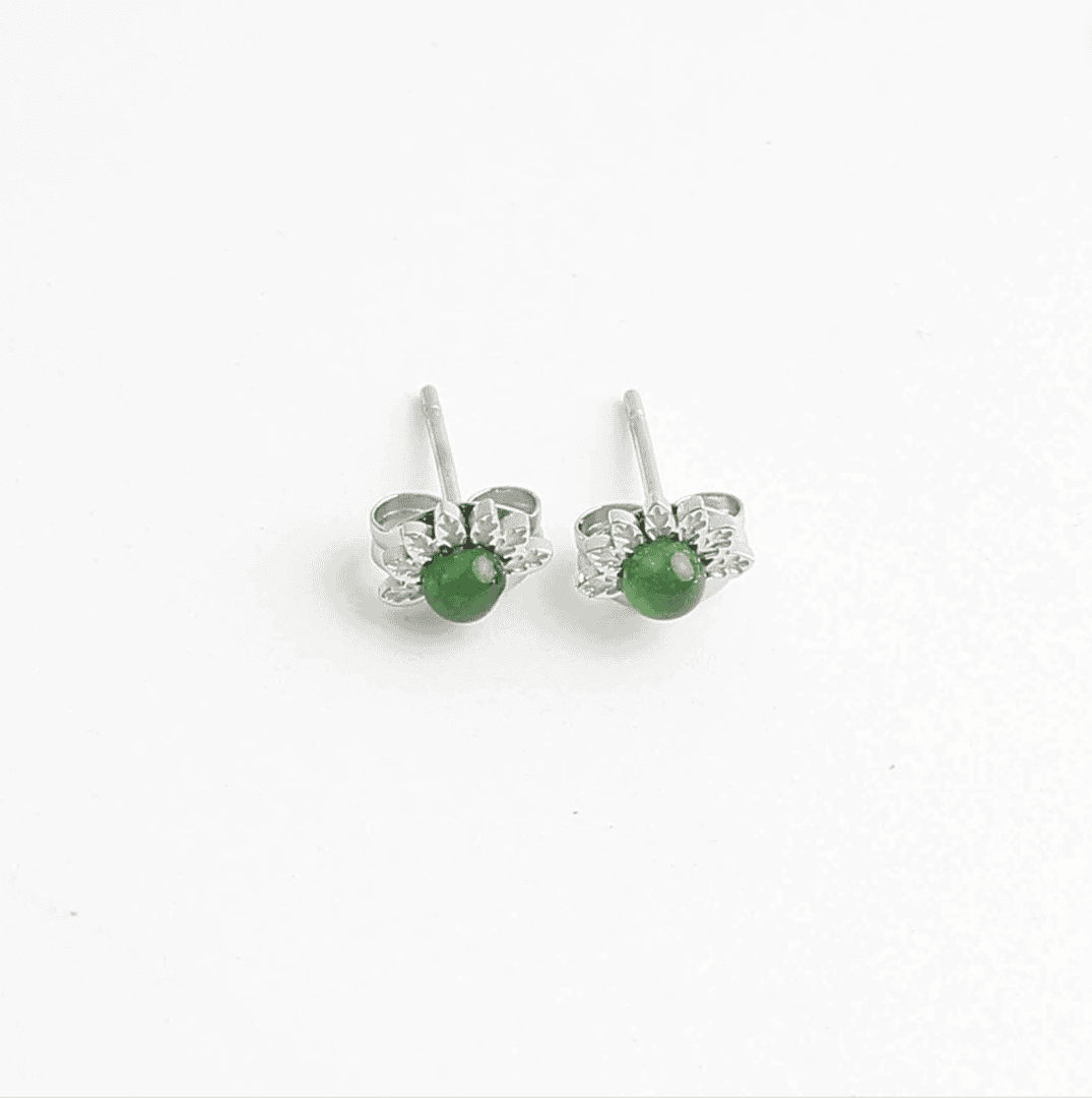 Gorgeous Half Sun Stud Earrings