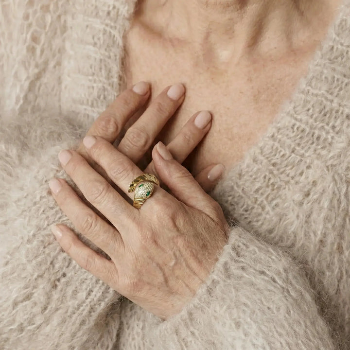 Serpent Embrace Ring