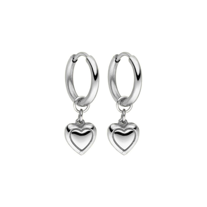 Elegant Heart Glow Earrings