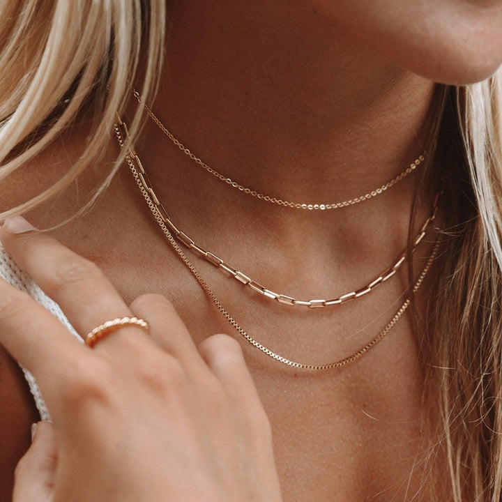 Everyday Triple Gold Necklace