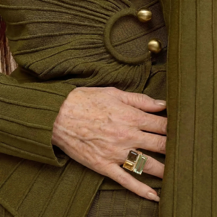 TriTone Mirage Vintage Ring