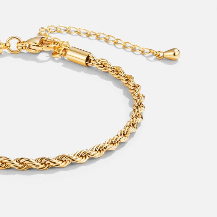 Modern Chic Gold Bracelet