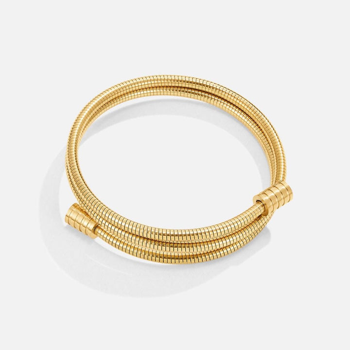 Classic Twisted Gold Bracelet
