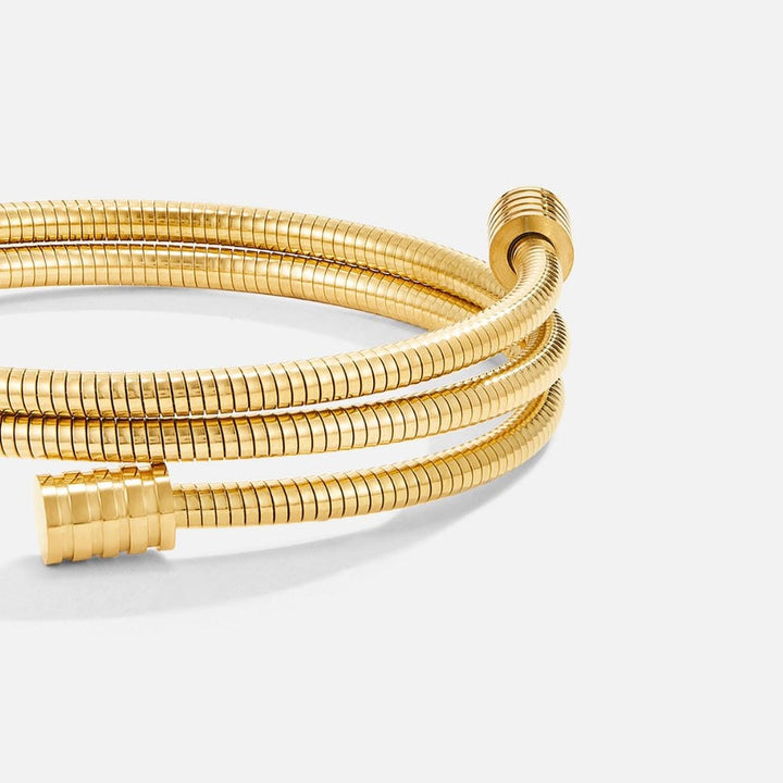 Classic Twisted Gold Bracelet