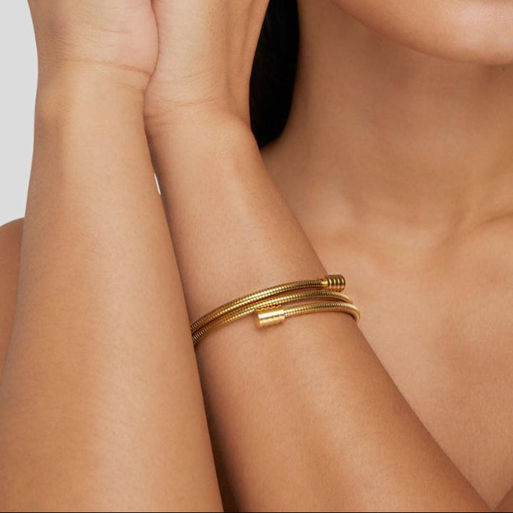 Classic Twisted Gold Bracelet