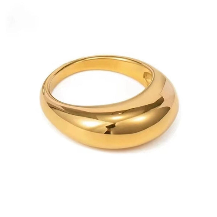 Timeless Golden Arc Ring