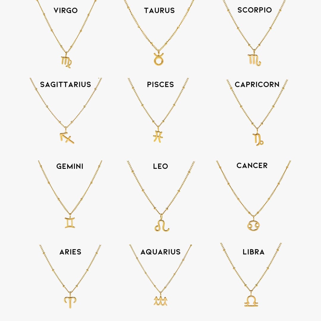 Zodiac Harmony Charm Necklace
