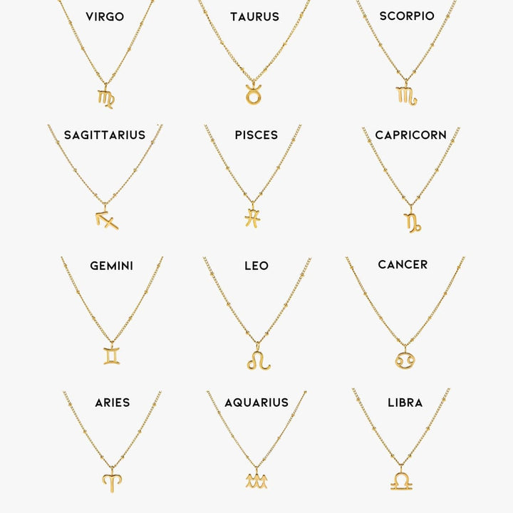 Zodiac Harmony Charm Necklace