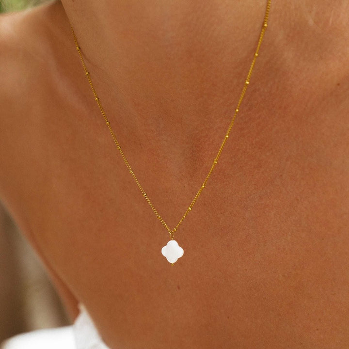 Summer Tile Pendant Necklace